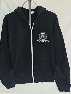 Canvas High Times 420 Black Full-Zip Hoodie 2015 Cannabis Cup